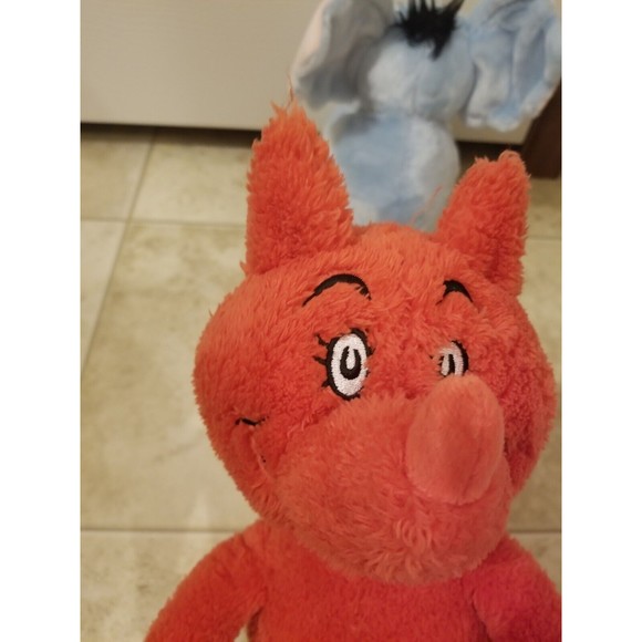 2 Kohl's cares 2020 Dr. Seuss plush fox and Horton stuffed animal - Picture 3 of 9